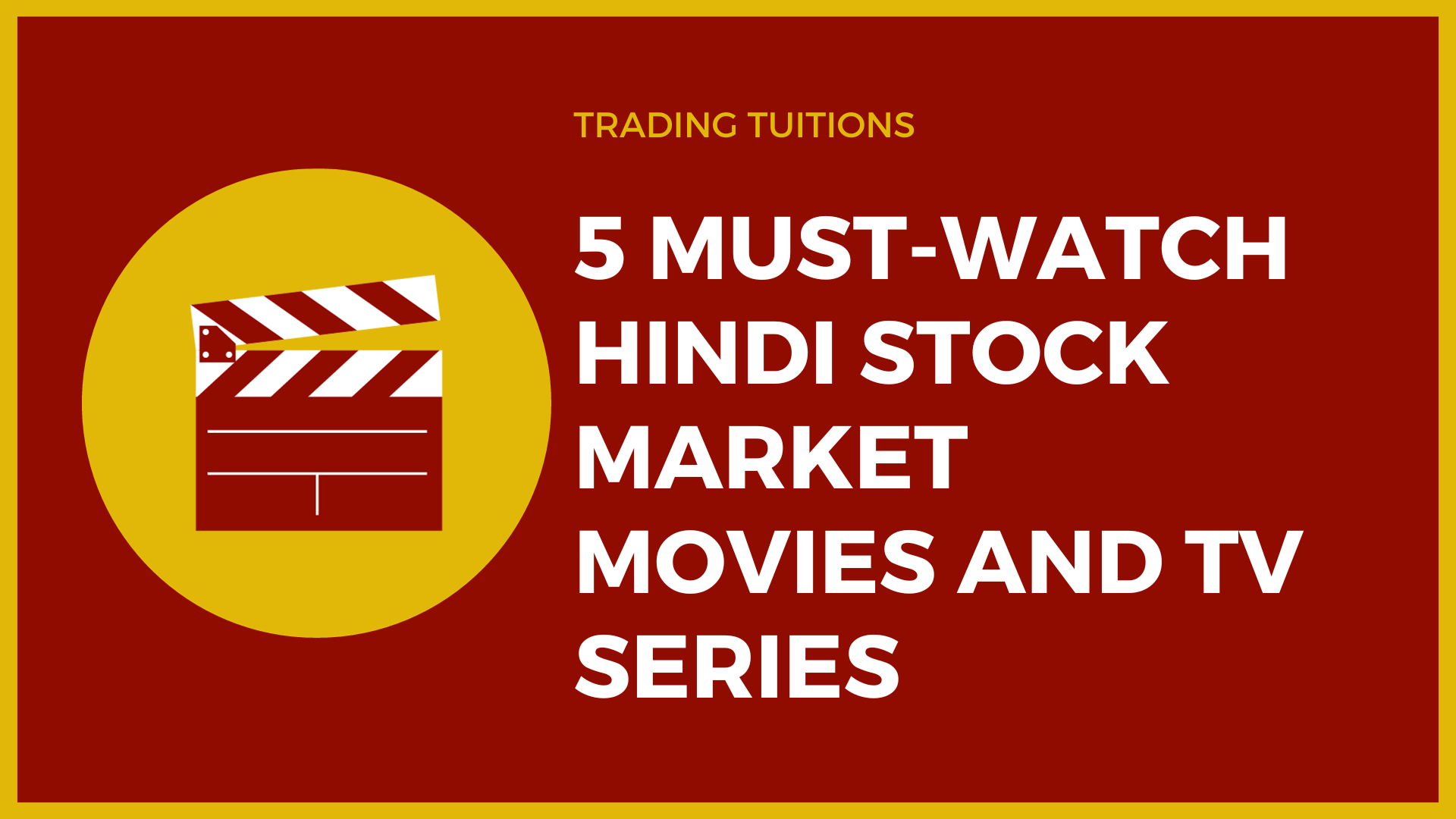 5 Must-Watch Hindi Stock Market Movies and TV Series