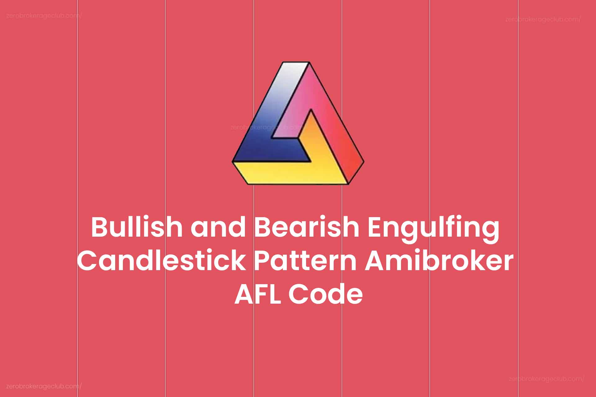 Bullish and Bearish Engulfing Candlestick Pattern Amibroker AFL Code