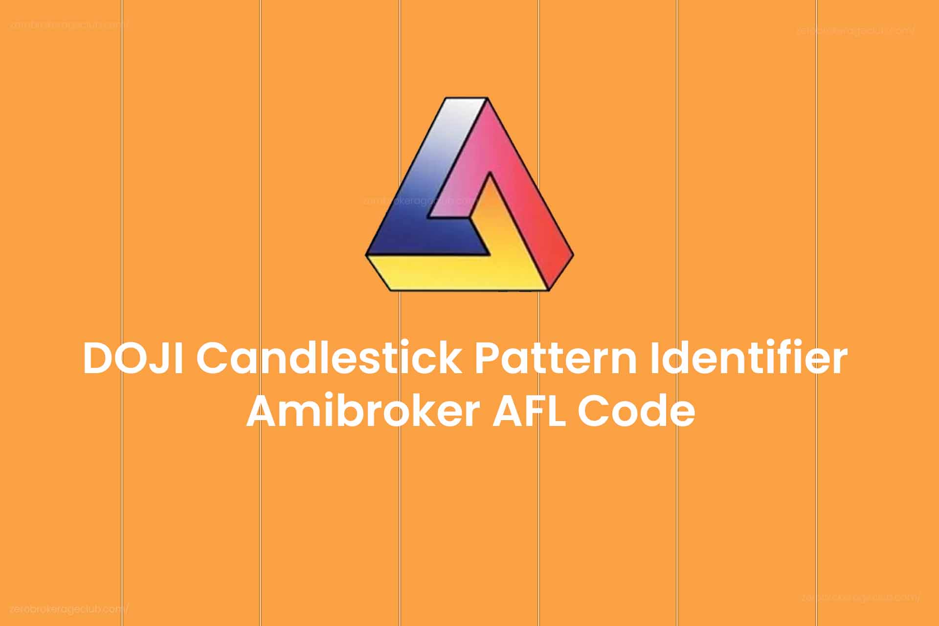 DOJI Candlestick Pattern Identifier Amibroker AFL Code