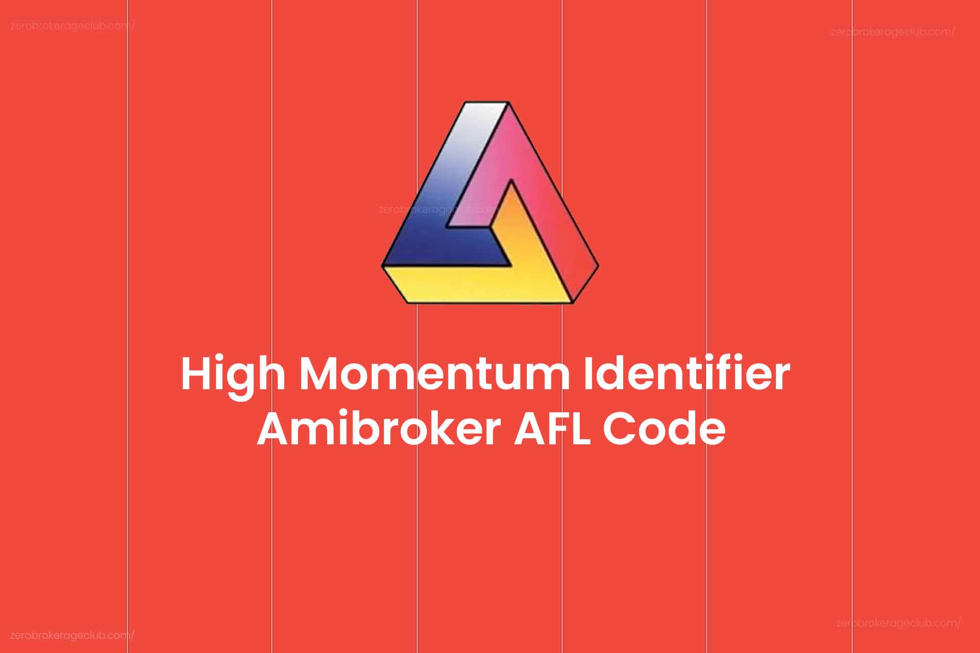High Momentum Identifier Amibroker AFL Code