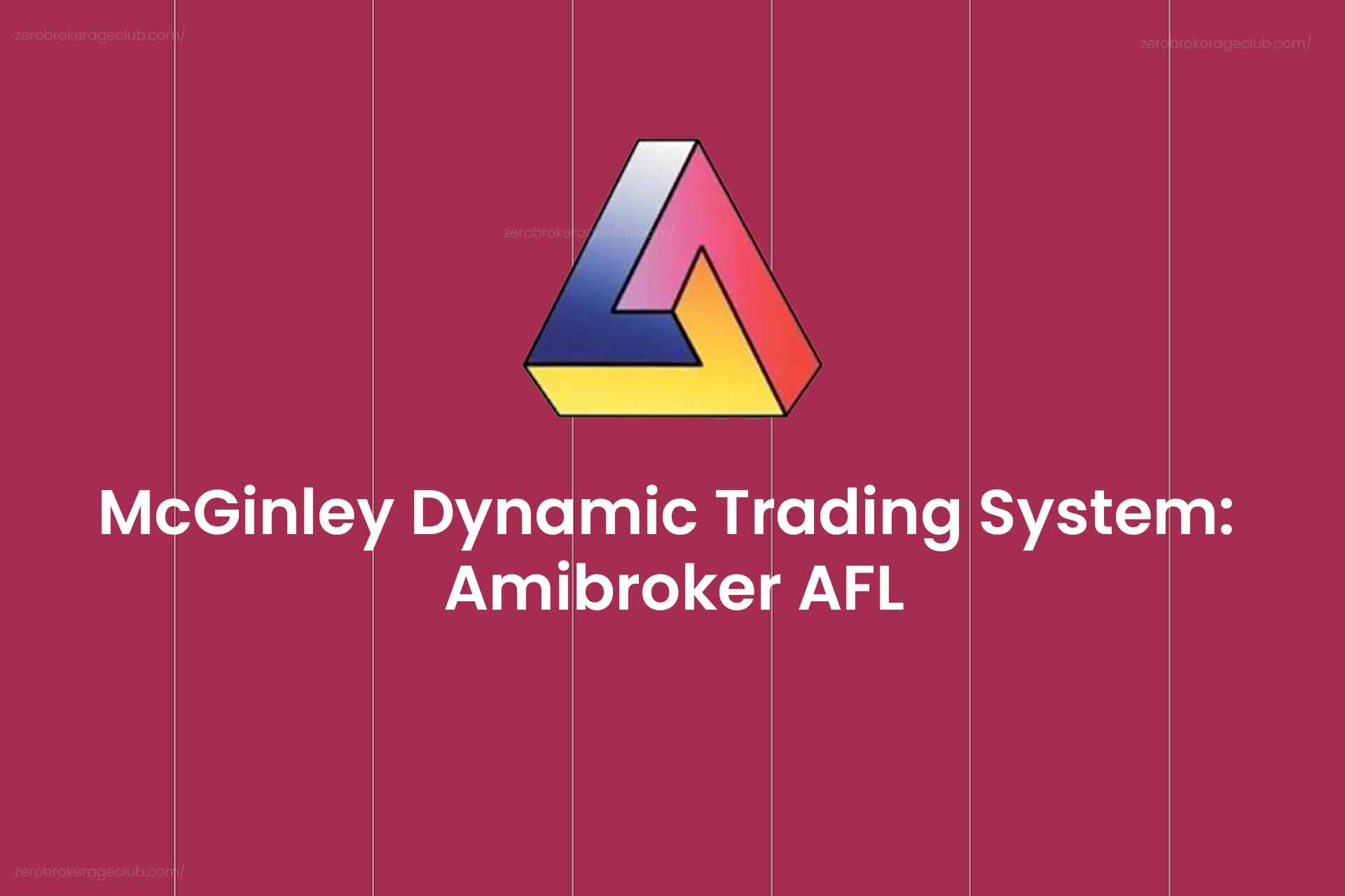 McGinley Dynamic Trading System: Amibroker AFL