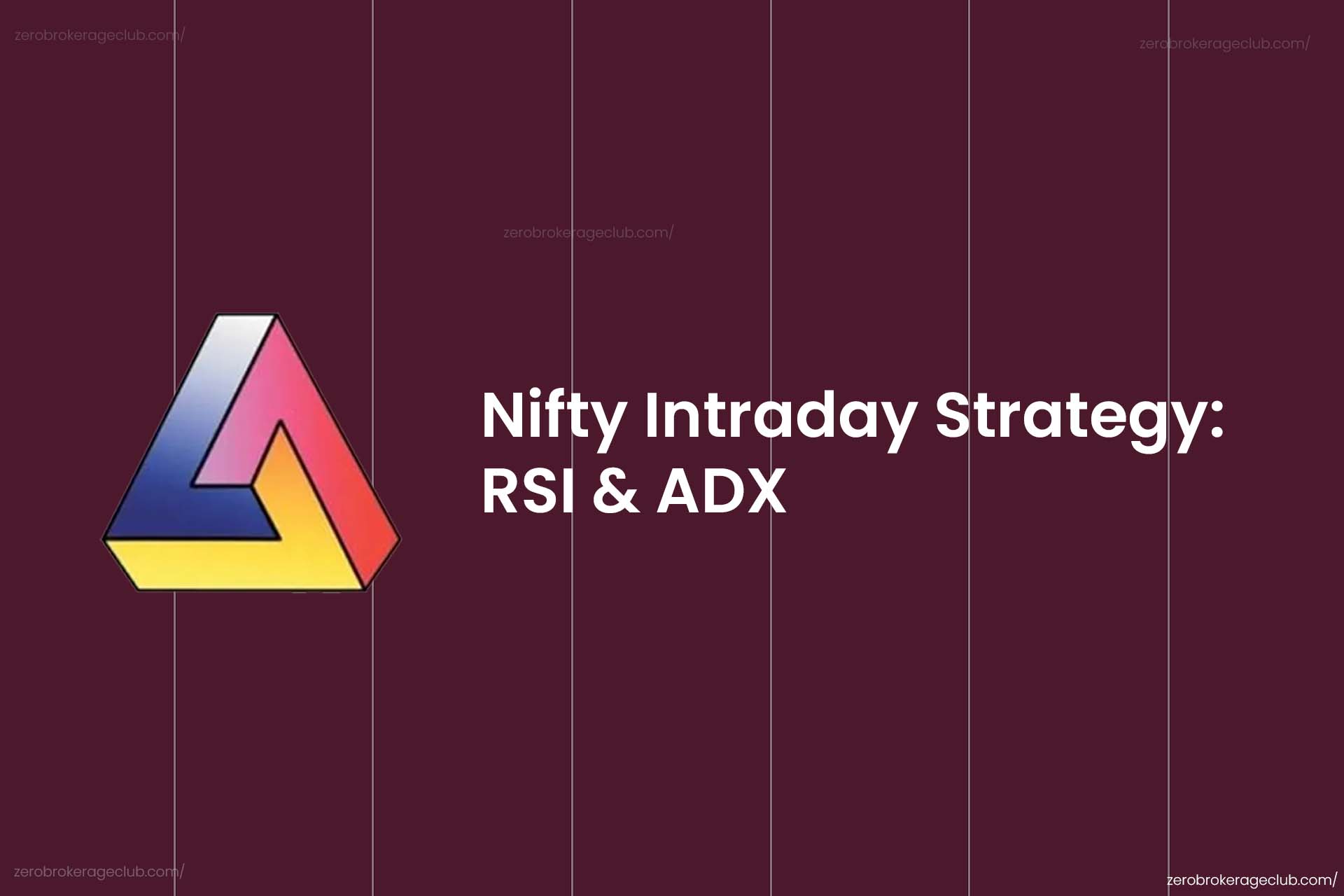 Nifty Intraday Strategy: RSI & ADX