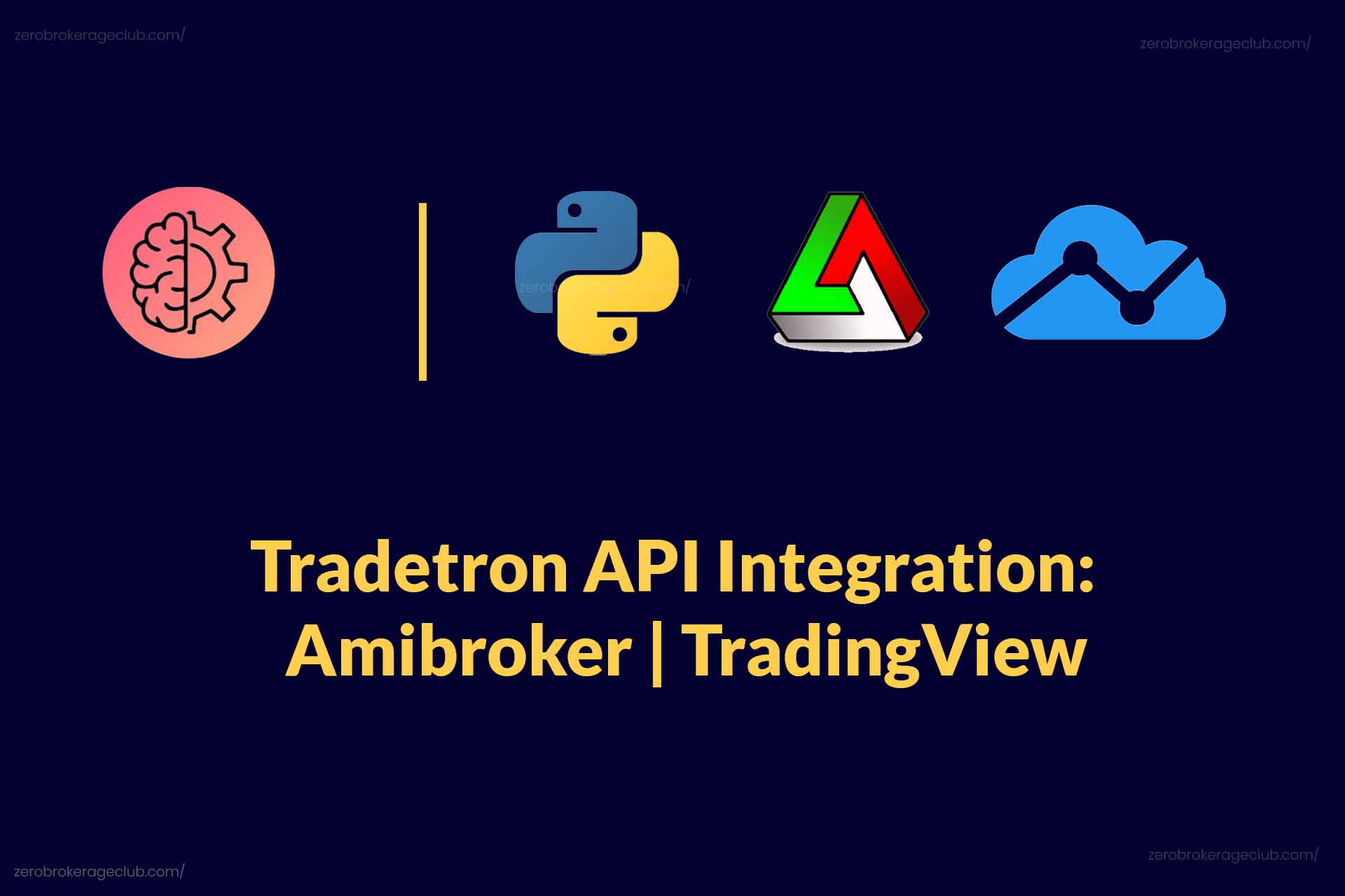 Tradetron API Integration - Amibroker | TradingView