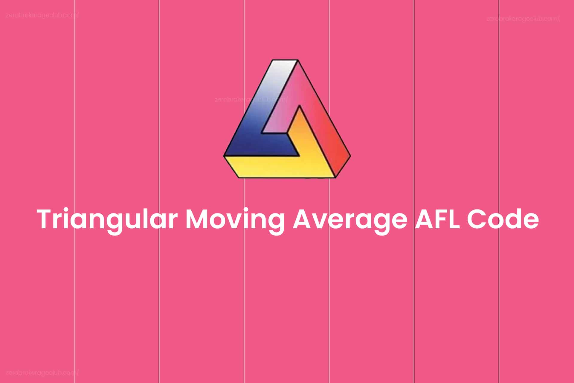 Triangular Moving Average AFL Code