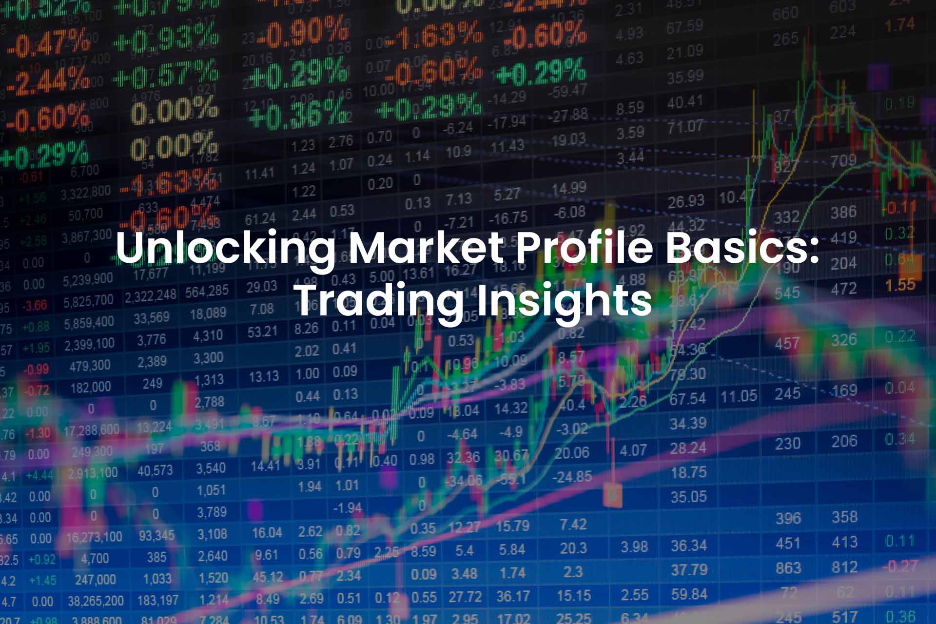 Unlocking Market Profile Basics: Trading Insights