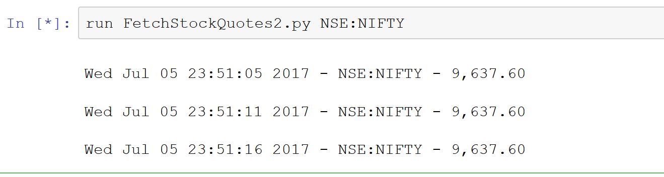 Python-Stock-Quotes