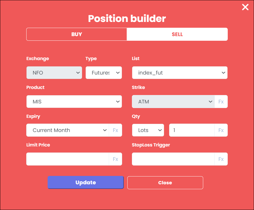 Tradetron-Position-Builder-Short-Position